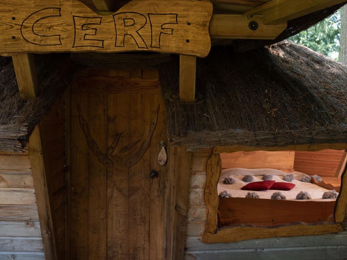 Les Cabanes De Labrousse Saint-Julien-Labrousse Ngoại thất bức ảnh